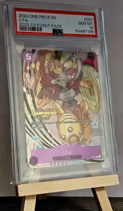 2024 UTA One Piece Promo (CS 2023 Event Pack) P-031 Foil PSA 10 GEM MINT - Image 1