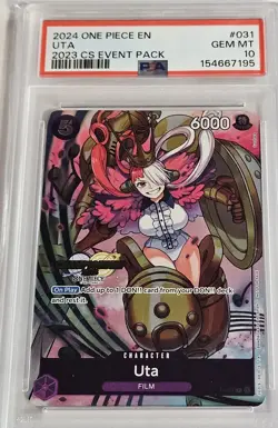 2024 UTA One Piece Promo (CS 2023 Event Pack) P-031 Foil PSA 10 GEM MINT - Image 2