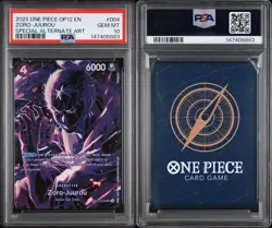 2025 ONE PIECE OP12-LEGACY OF THE MASTER #004 ZORO-JUUROU SPECIAL ALT ART PSA 10 - Image 2
