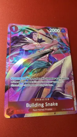 One Piece Building Snake OP09-008 Premium CC: Best Selection Vol. 4 Near Mint NM - Image 1