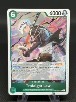 Trafalgar Law OP13-031 NM One Piece CCG Carrying On His Will OP13 - Image 1