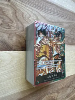 ONE PIECE TCG: (ST-30) Starter Deck EX: Luffy & Ace BRICK ONLY SEALED! - Image 2
