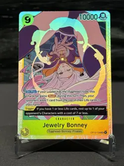 One Piece Jewelry Bonney (108) OP13-108 SR Carrying On His Will Foil ENGLISH - Image 1