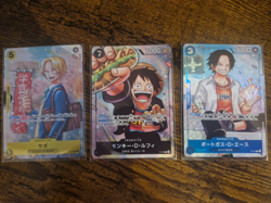 [PACK] Strongest Three Brothers One Piece Promo P-073 P-074 P-075 Japanese - Image 1