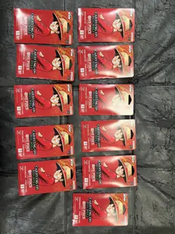 One Piece TCG OP-13 Carrying On His Will Sleeved Booster Pack Lot Of 11 Sealed - Image 1