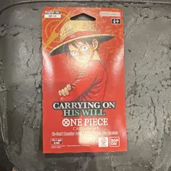 One Piece TCG OP-13 Carrying On His Will Sleeved Booster Pack Lot Of 11 Sealed - Image 2