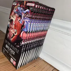 One Piece OP-16 Sleeved Booster Pack Lot of (14) Sealed Packs - Image 3