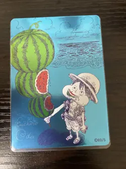 One Piece Luffy Natsucomi 2026 Meta-Kira Promo Card Japan Exclusive - Image 1