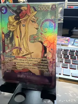 One Piece TCG Black Maria OP08-074 Illustration Box Vol.2 Promo SEALED Foil NM - Image 4