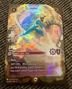 Disney Lorcana Frozone - Super Cool Enchanted 226/204 Foil EN - Image 1