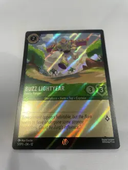 Buzz Lightyear - Space Ranger 57 Disney Lorcana Promo Cards Holo - Image 1