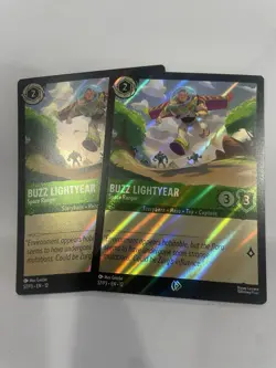 Buzz Lightyear - Space Ranger 57 Disney Lorcana Promo Cards Holo - Image 3