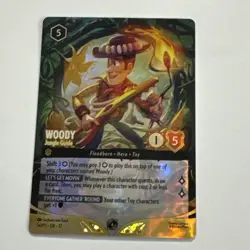 Woody - Jungle Guide (Store Championship) 54 Disney Lorcana Promo Cards Holo - Image 1