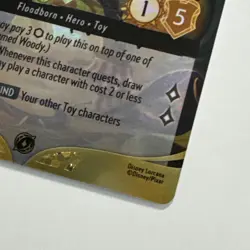 Woody - Jungle Guide (Store Championship) 54 Disney Lorcana Promo Cards Holo - Image 4