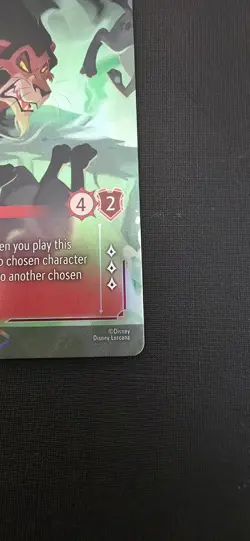 Scar Heartless Hunter 14/P2 Set Championship Foil Promo NM Disney Lorcana - Image 5