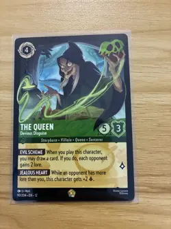 The Queen - Devious Disguise 90/204 Wilds Unknown Regular Disney Lorcana NM - Image 1