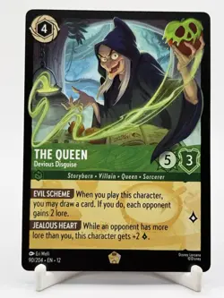 Disney Lorcana TCG - The Queen - Devious Disguise 90/204 - Legendary - Regular - Image 1