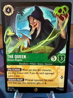 Disney Lorcana TCG - The Queen - Devious Disguise 90/204 - Legendary - 12 - Image 1