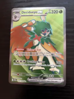 Decidueye ex 100/088 Perfect Order Full Art Ultra Rare Holo Pokemon Card NM - Image 3