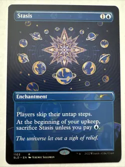 Stasis (Borderless) Secret Lair Drop Regular - Image 1