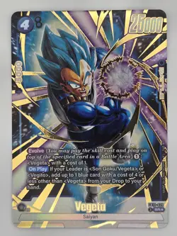 Vegeta FB10-039 Alternate Art Cross Force Dragon Ball English Card Fusion World - Image 1