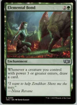 Elemental Bond U Commander: Tarkir: Dragonstorm 254 Near Mint - Image 1