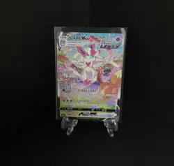 Korean Card Sylveon VMAX 093/069 Eevee Heroes Holo Full Alt Art HR Used - Image 1