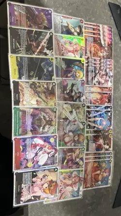 One Piece Tcg Sr Bulk Lot Of 31 Cards all English - Image 1
