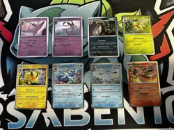 Pokemon Prismatic Evolutions Costco Mini Tins Cosmo Promo Cards (8 Cards Total) - Image 1