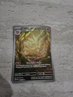 Pokemon TCG Ninetales Sv03: Obsidian Flames 199/197 Holo Illustration Rare - Image 2