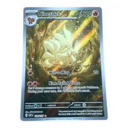 Pokemon TCG Ninetales Sv03: Obsidian Flames 199/197 Holo Illustration Rare - EK - Image 1