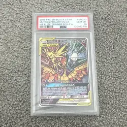 PSA 10 2019 Pokemon SM Black Star Promo Moltres Zapdos Articuno GX SM210 - Image 1