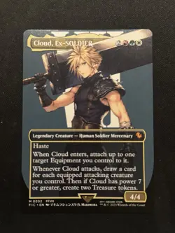 Cloud, Ex-SOLDIER (Borderless) Commander: Final Fantasy Regular - Image 1