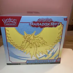 PARADOX RIFT ETB Scarlet & Violet Pokemon TCG Elite Trainer Box - ROARING MOON - Image 1