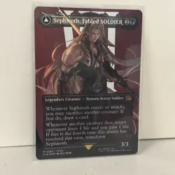 Sephiroth, Fabled SOLDIER (Borderless) M0382 MTG Final Fantasy Foil - Image 2