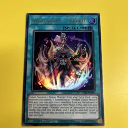 YUGIOH INVOCATION - "SWORD" ULTRA RARE CORI-EN053 - Image 1