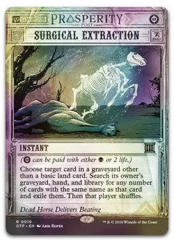 Surgical Extraction #19 (Foil) (NM) Thunder Junction OTP Magic MTG - Image 1