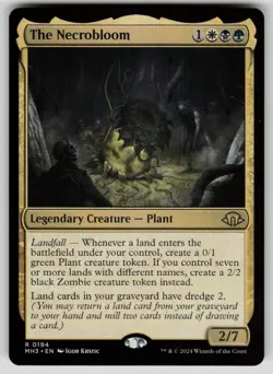 The Necrobloom Normal R Modern Horizons 3 194 NM - Image 1