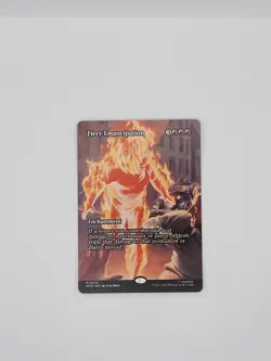 MTG Fiery Emancipation (Borderless) NON-FOIL - 0070 - Marvel Universe (MAR) - Image 1