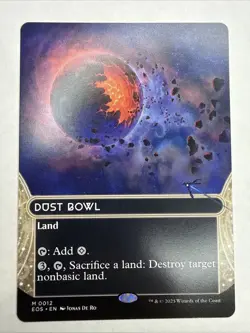 Dust Bowl (0012) (Borderless) Edge of Eternities: Stellar Sights Regular NM - Image 1