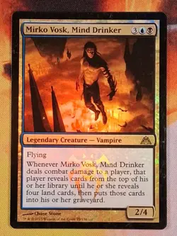 FOIL Mirko Vosk Mind Drinker Dragon's Maze Magic MTG *NM* - Image 1