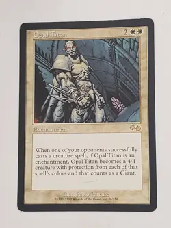 MTG Opal Titan (Urza's Saga/White/R) - BGM - Image 1