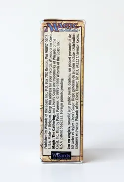 MTG Urza’s Saga Sleeper Theme Deck 1998 W/ Box 59/60 No Opal Titan Card & Guide - Image 3