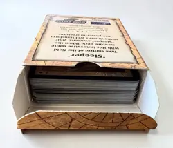 MTG Urza’s Saga Sleeper Theme Deck 1998 W/ Box 59/60 No Opal Titan Card & Guide - Image 5