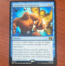 Magic: The Gathering Quantum Misalignment Rare Regular Eng 0152 Marvel - Image 1