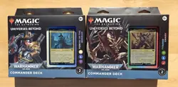 MTG 40K Commander - Forces of the Imperium and Tyranid Swarm - Sealed - Image 1