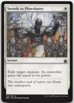 Swords to Plowshares - Battlebond - Uncommon - Magic: The Gathering - Image 1
