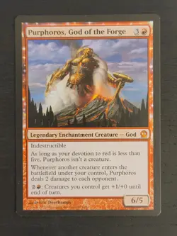 MTG Purphoros, God of the Forge (1029/1703) Mystery Booster NM - Image 1