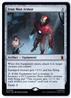 Iron Man Armor MSH 248 Magic: The Gathering Mythic NM - Image 1