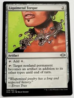 MTG - Liquimetal Torque - Modern Horizons 2 - NM - Image 1